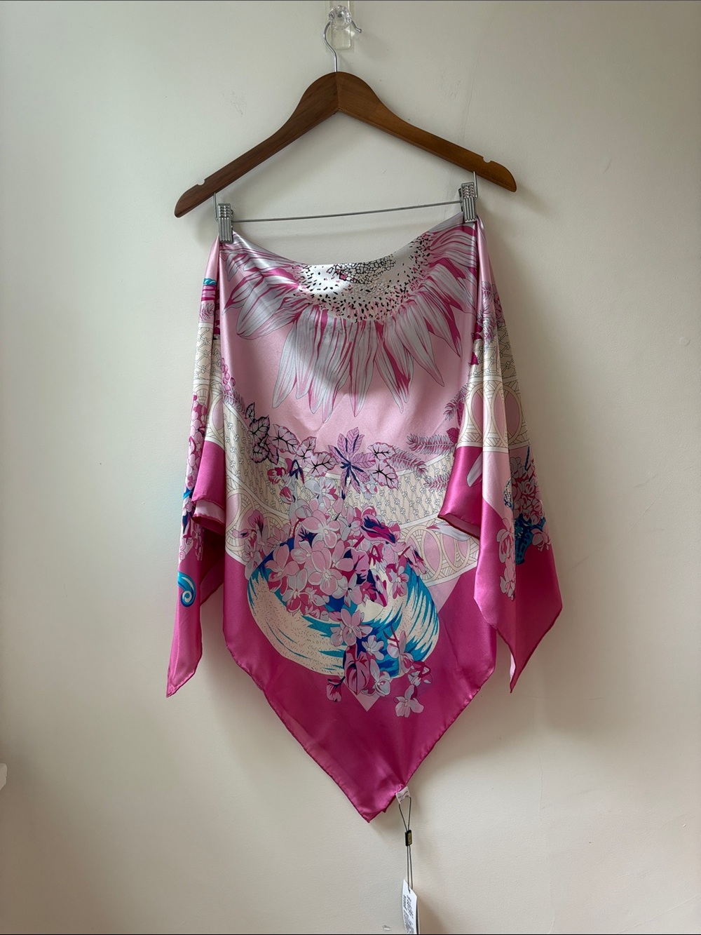 NWT Mulberry Sulk scarf 106cmx106xm - Picture 2 of 11